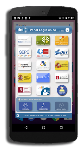 Acceso Administración con DNIe Screen 2