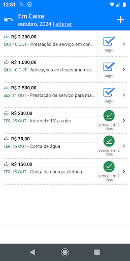 Conta em Dia Screenshot