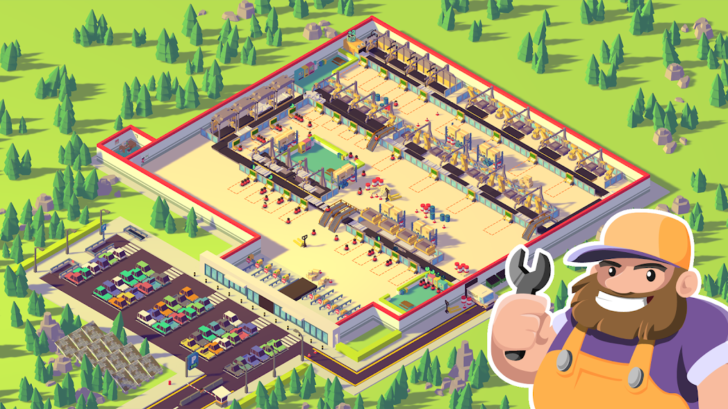 Car Industry Tycoon: Idle Sim 1.7.7 APK + Mod (Remove ads / Mod speed) for Android