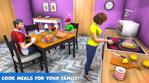 Virtual Mom Family Fun Sim 3D Screen 2