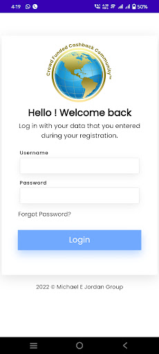 Android application CFCC Members screenshort
