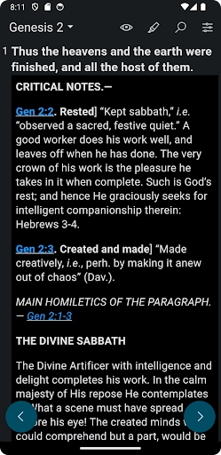 Preachers Bible Commentary Screen 3