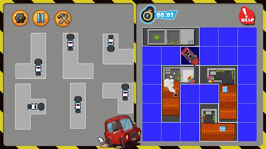 Block Puzzle! Cop City Chase
