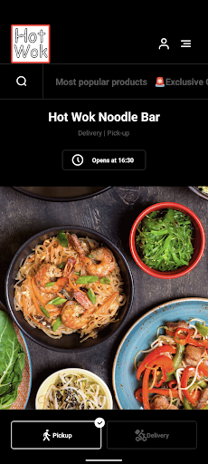 Android application Hot Wok Noodle Bar Ayr screenshort
