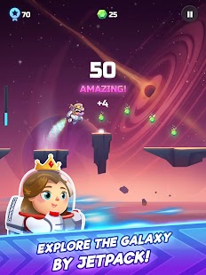Cosmo Bounce - The craziest space rush ever! Screenshot