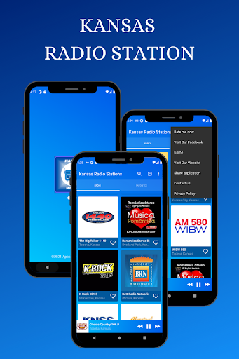 Android application Kansas Radio Stations Online screenshort