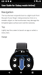 screenshot of Guide for Galaxy Watch Active