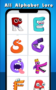 Alphabet Color By Number - Screenshot 1