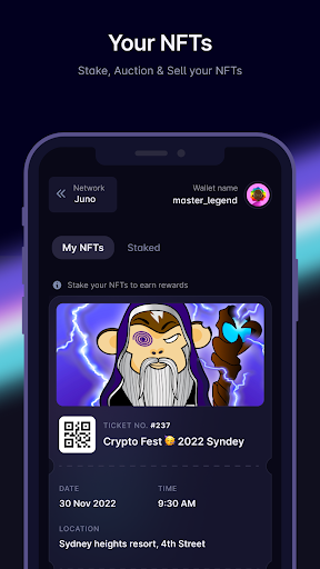 Loop Wallet | Cryptos & NFTs Screen 3