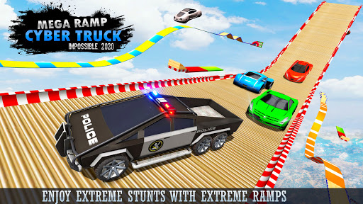 Police Cyber Car Stunt Games 2.0 screenshots 2