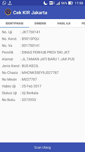 Cek KIR Jakarta screenshot 2