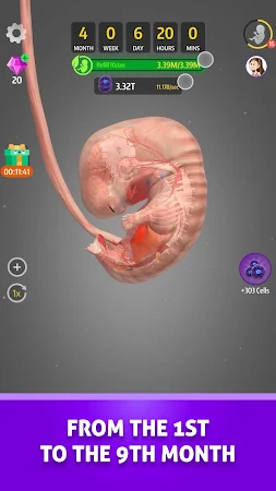 Game screenshot Idle 9 Months apk download
