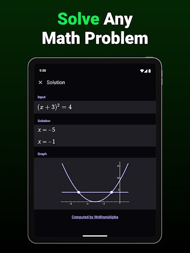 Screenshot of Calculator & AI Math Solver