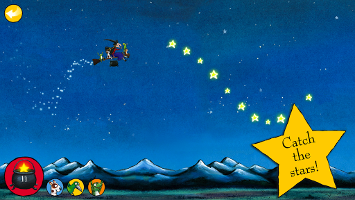 Room on the Broom Flying