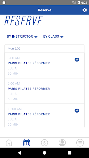 Paris Pilates Screen 2