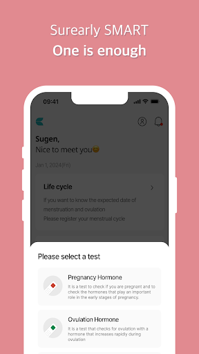 Surearly SMART - Hormone care Screen 3