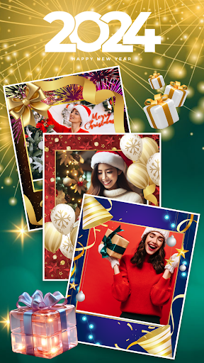 New Year Photo Frame 2024 Screen 2