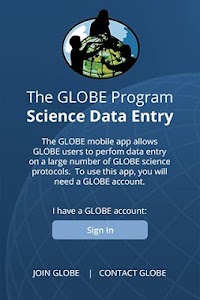 GLOBE Data Entry Unknown