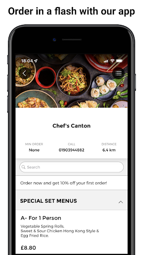 Android application Chef's Canton screenshort