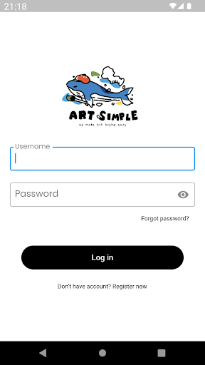 Android application ArtSimple screenshort