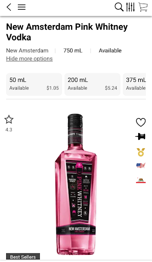 Military Liquors Screen 2