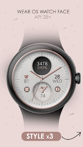 White Rose Gold watch face Unknown