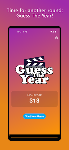 Android application Movie Quiz: Guess The Year screenshort