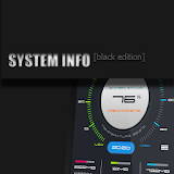 SystemInfo (black) Zooper Skin icon