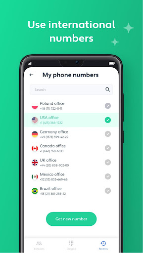 Channels - Bussines Phone App Screen 3