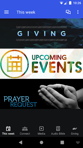 Android application Belton PH Church screenshort