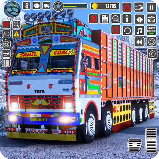 trò chơi lái xe tải chở hàng