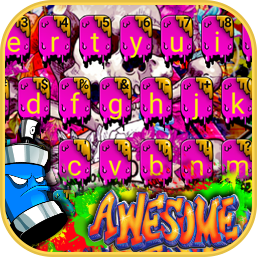 Swaggy Graffiti Keyboard Theme logo