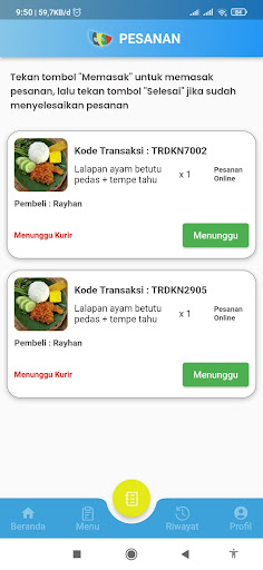 Dikantin Partner Screen 3