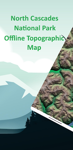 Android application North Cascades Offline Map screenshort