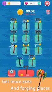 Merge Axe Mod Apk (Unlimited Gold + Diamonds) Download 4