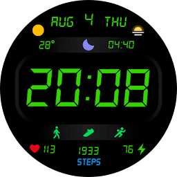 Icon image LCD Watch Face Wear OS