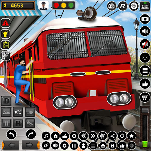 City Train Driver Simulator 13.8 Icon