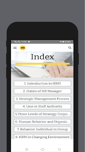 Human Resource Management Screen 2