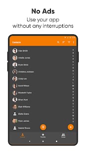 Simple Contacts Pro Screenshot