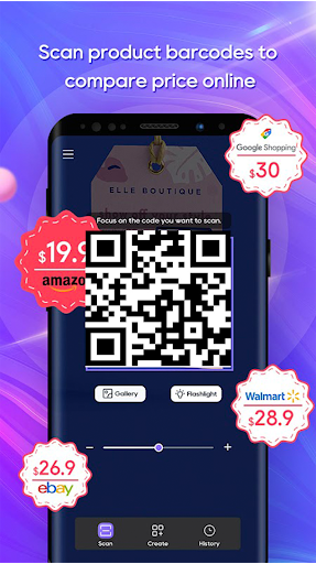 QR Code Scanner and Generator Screen 2