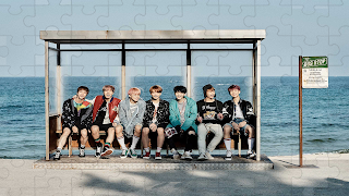 BTS Jigsaw Puzzle Game - Screenshot 1