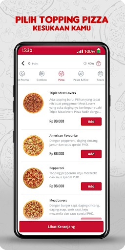 Pizza Hut Indonesia 3.0.12 Screenshots 3
