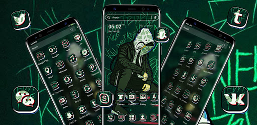 Android application Cool Dude Launcher Theme screenshort