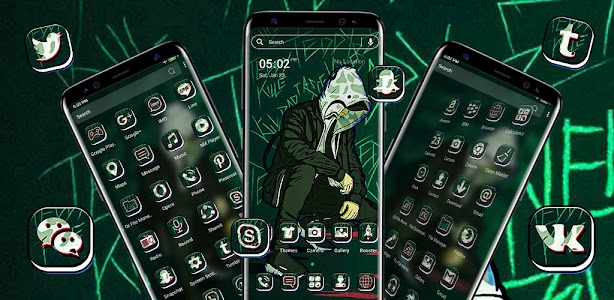 Cool Dude Launcher Theme Unknown