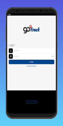 Android application Go Track Pro screenshort