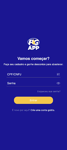Android application PG APP screenshort