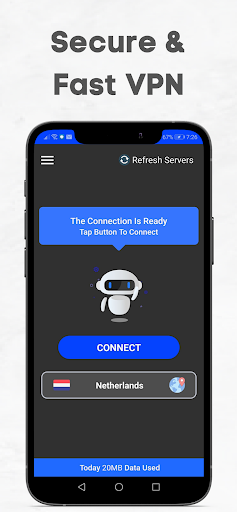 Android application TeknoVPN: Secure VPN screenshort