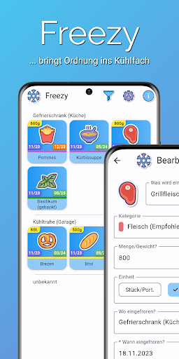 Android application Freezy screenshort