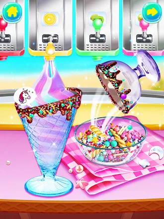 Game screenshot Princess Ice Cream Maker Games hack