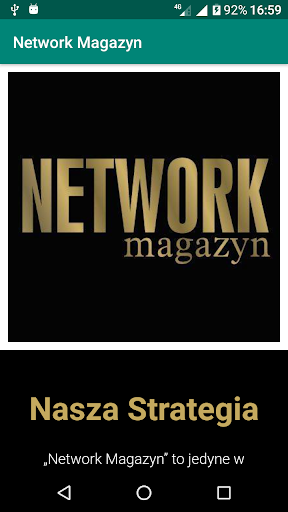 Android application Network Magazyn screenshort